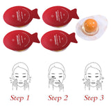 Maxbell 5x Sleeping Facial Egg Mask Travel Size for Night Time Brightening Hydrating