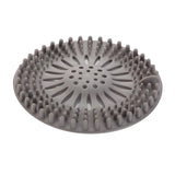 Maxbell Sink Trap Filter Hair Catcher Shower Bath Cover Basin Drain Strainer Grey