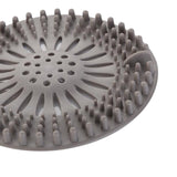 Maxbell Sink Trap Filter Hair Catcher Shower Bath Cover Basin Drain Strainer Grey