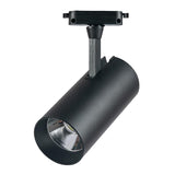 Maxbell Rail Light Head Spotlight for Clothes Shop Store Black_4000K Natural Light