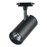 Maxbell Rail Light Head Spotlight for Clothes Shop Store Black_4000K Natural Light