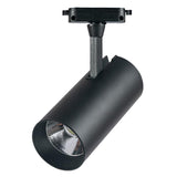 Maxbell Rail Light Head Spotlight for Clothes Shop Store Black_4000K Natural Light