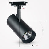 Maxbell Rail Light Head Spotlight for Clothes Shop Store Black_4000K Natural Light