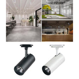 Maxbell Rail Light Head Spotlight for Clothes Shop Store White_3000K Warm Light