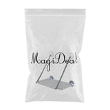 Maxbell Pet Cat Window Mounted Soft Seat Hammock Perch Bed Gray Single Layer