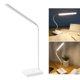 Maxbell LED Desk Lamp Table Night Light Adjustable Nightlight USB Port Plug