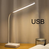 Maxbell LED Desk Lamp Table Night Light Adjustable Nightlight USB Port Plug