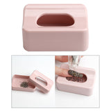 Maxbell Dip Powder Recycling Tray System Case Container Jar Box  pink