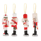 Maxbell Nutcracker Soldier Classic Decor Christmas Tree Holiday Party Decor 4pcs