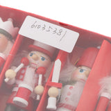 Maxbell Nutcracker Soldier Classic Decor Christmas Tree Holiday Party Decor 4pcs