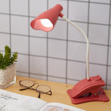 Maxbell USB Flexible LED Light Book Reading Clip-on Lamp Clamp Beside Bed Desk Table Pink 2