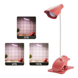 Maxbell USB Flexible LED Light Book Reading Clip-on Lamp Clamp Beside Bed Desk Table Pink 2