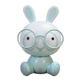 Maxbell Cute Nightlight Reading Lamp Table Light Baby Room Lighting Blue Rabbit