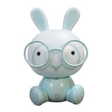 Maxbell Cute Nightlight Reading Lamp Table Light Baby Room Lighting Blue Rabbit