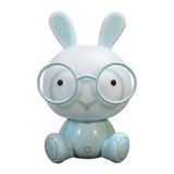 Maxbell Cute Nightlight Reading Lamp Table Light Baby Room Lighting Blue Rabbit