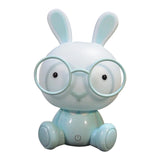 Maxbell Cute Nightlight Reading Lamp Table Light Baby Room Lighting Blue Rabbit