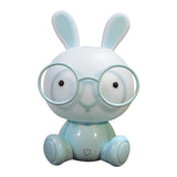 Maxbell Cute Nightlight Reading Lamp Table Light Baby Room Lighting Blue Rabbit