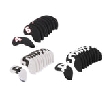 Maxbell 10Pcs Golf Iron Headcover Waterproof Head Cover Golfer Protection 4-9,A~X White