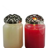 Maxbell Jar Candle Topper Lid Shades Candles Burn Evenly Aromatherapy 85x31mm