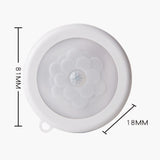 Maxbell LED Small Motion Sensor Night Lights for Kitchen Hallway Indoor Living Room warm light 3000K