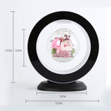 Maxbell Levitating Air Preserved Flower Light up LED Light Magnetic Bonsai Black