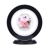 Maxbell Levitating Air Preserved Flower Light up LED Light Magnetic Bonsai Black