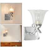 Maxbell LED Wall Light Bathroom Wall Sconce Lighting Wall Lamp Fixtures Glass Shade