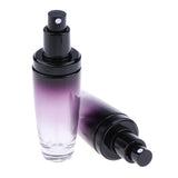 Maxbell 2Pcs Glass Perfume Empty Bottle Atomizer Pump Sprayer Refillable Travel 50ML