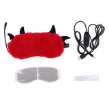 Maxbell USB Heating Steam Sleep Eye Mask Cover Light Blocking Blindfold Cassia seed