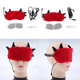 Maxbell USB Heating Steam Sleep Eye Mask Cover Light Blocking Blindfold Cassia seed