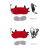 Maxbell USB Heating Steam Sleep Eye Mask Cover Light Blocking Blindfold Cassia seed