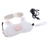 Maxbell Cute 3D USB Steam Heating Eye Mask Sleeping Mask Soft Eyes Eyemask Cassia seed