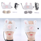 Maxbell Cute 3D USB Steam Heating Eye Mask Sleeping Mask Soft Eyes Eyemask Cassia seed