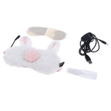 Maxbell Cute 3D USB Steam Heating Eye Mask Sleeping Mask Soft Eyes Eyemask Cassia seed