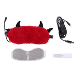 Maxbell USB Heating Steam Sleep Eye Mask Cover Light Blocking Blindfold Lavender