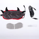 Maxbell USB Heating Steam Sleep Eye Mask Cover Light Blocking Blindfold Lavender