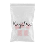 Maxbell 5pcs Reusable Gel Beads Heat Cold Pack Freezable Microwavable Mask Pink