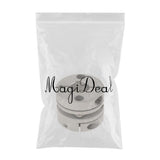 Maxbell Single Diaphragm Coupling 40x38mm Shaft Coupling Aluminum Alloy DIY Encoder