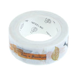 Maxbell DIY Notebook Decorative Masking Tape Adhesive Paper Sticker 15mm x 10M #12