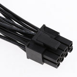 Maxbell Double 6Pin to 8Pin Graphics Card Power Supply Cable Line (20cm)