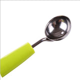 Maxbell Dual-use Double Head Stainless steel Fruit Carving Knive&Scoop Green