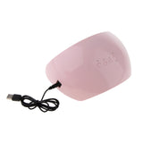 Maxbell Nail Dryer 15 LED Lights UV Nail Lamp for Gel Polish 30S/60S Timer USB 36W