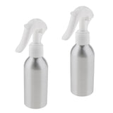 Maxbell 2x120ml Water Mist Trigger Sprayer Bottle Empty Spray Bottle Tube Travel White