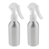 Maxbell 2x120ml Water Mist Trigger Sprayer Bottle Empty Spray Bottle Tube Travel White