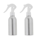 Maxbell 2x120ml Water Mist Trigger Sprayer Bottle Empty Spray Bottle Tube Travel White