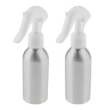 Maxbell 2x120ml Water Mist Trigger Sprayer Bottle Empty Spray Bottle Tube Travel White