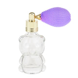 Maxbell 8ml Empty Glass Refill Gasbag Liquid Perfume Aftershave Puff Spray Bottle Light Purple