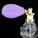 Maxbell 8ml Empty Glass Refill Gasbag Liquid Perfume Aftershave Puff Spray Bottle Light Purple