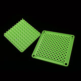 Maxbell 100 Holes Plastic Capsule Filling Machine Manual Empty Capsule Filler Board Green