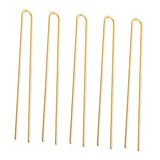 Maxbell 5xU Shape Lady Hair Pin Multi Color Women Hair Clip DIY Jewelry golden